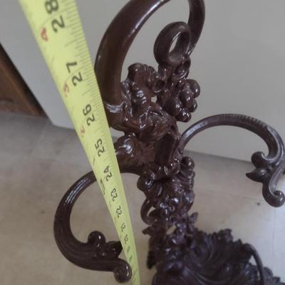 Vintage Cast Metal Umbrella Stand