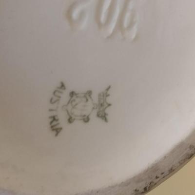 Antique Austrian Hand Painted Ewer
