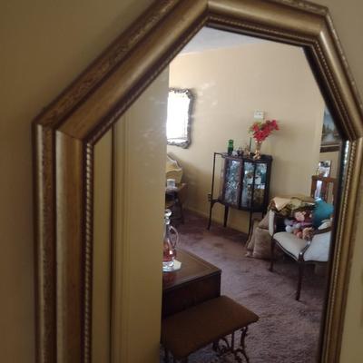 Composite Framed Wall Mirror