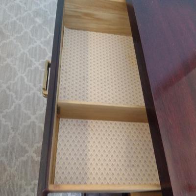 Six Drawer Dresser with Mirror- Approx 54 1/4" Long, 19" Deep, 32" Tall