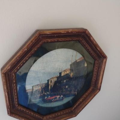 Pair of Vintage Framed Art Prints