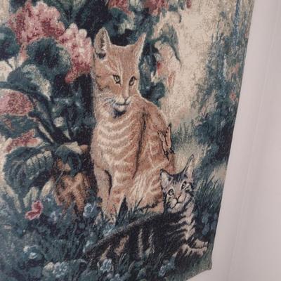 Cat Themed Wall Tapestry