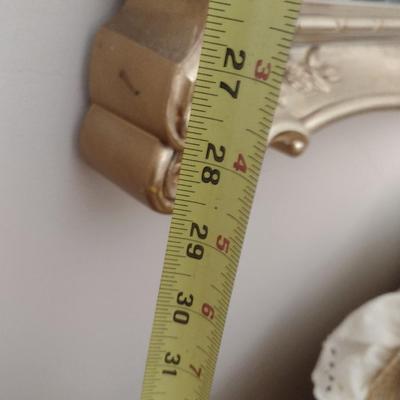 Composite Framed Formal Design Wall Mirror