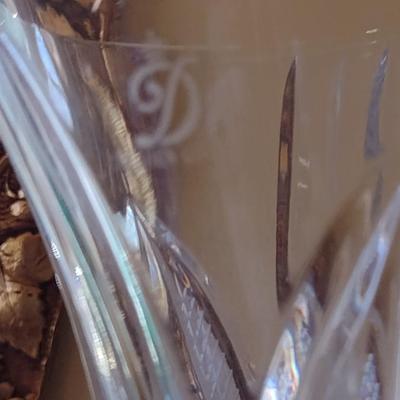 Dresden Crystal Electric Table Lantern Lamp