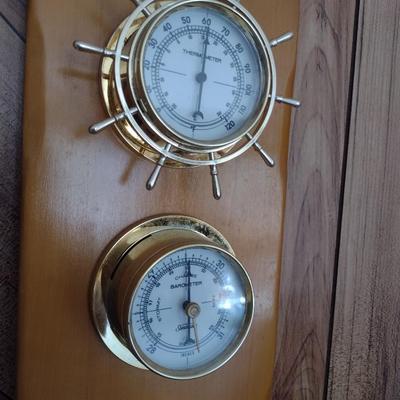 Wall Barometer, Thermometer and Hygrometer