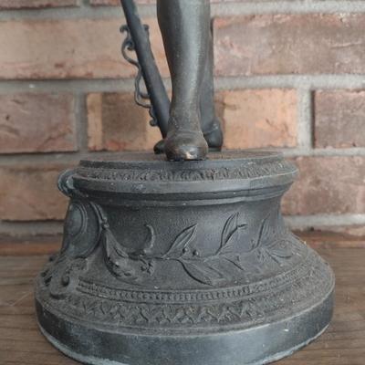 Bronze Mold Hunter Possible Lamp Post Statue