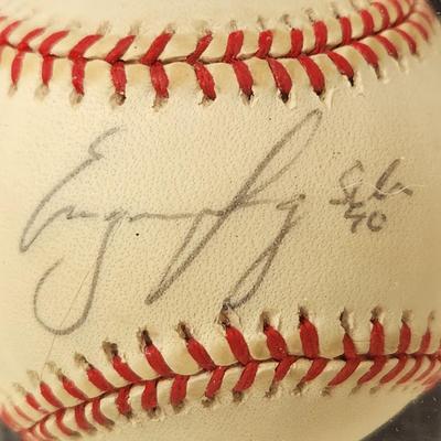 Eugene Kingsdale OMLB Signed Autographed Baseball In Collectors Case