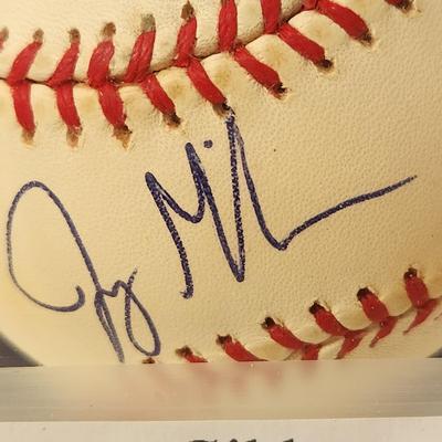 Jay Gibbons Baltimore Oriole OMLB Signed Autographed Baseball In Collectors Case