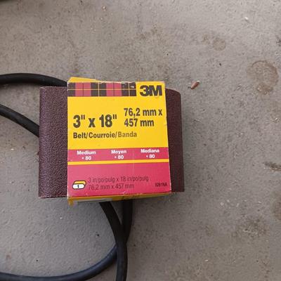 DEWALT 1/2" DRILL AND A BELT SANDER