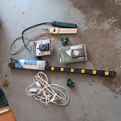 MULTI OUTLET METAL SURGE PROTECTOR, NEW TIMERS AND MORE