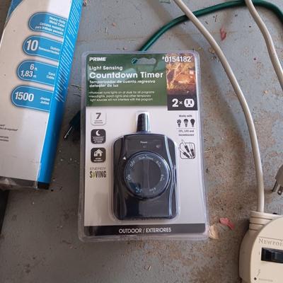 MULTI OUTLET METAL SURGE PROTECTOR, NEW TIMERS AND MORE