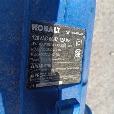 KOBALT 115 MPH LEAF BLOWER
