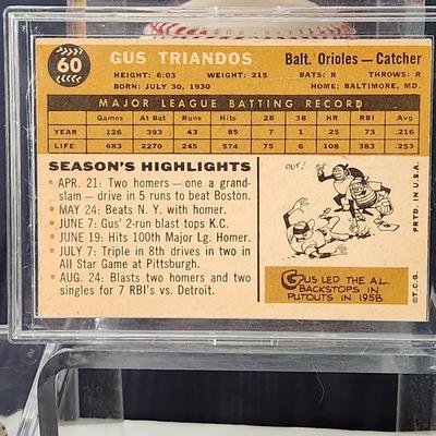 4 Baltimore Orioles Baseball Cards Signed Autorgraphed Gus Triandos Jim Gentile Paul Blair Willie Miranda