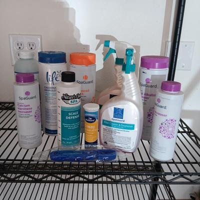 FULL OR ALMOST FULL HOT TUB CHEMICALS