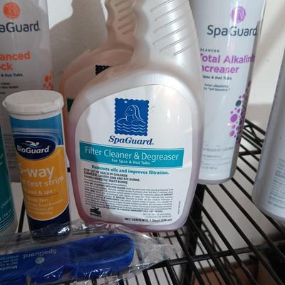 FULL OR ALMOST FULL HOT TUB CHEMICALS