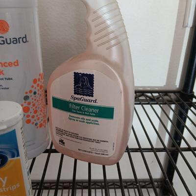 FULL OR ALMOST FULL HOT TUB CHEMICALS