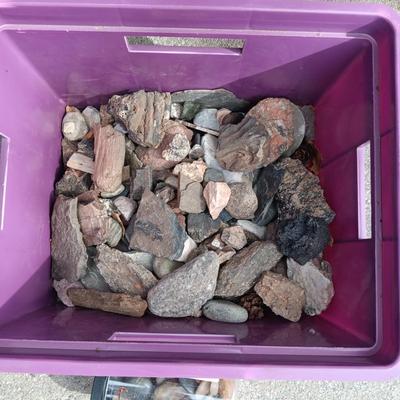 ROCKS, FOSSIL AND WHO KNOWS WHAT ELSE