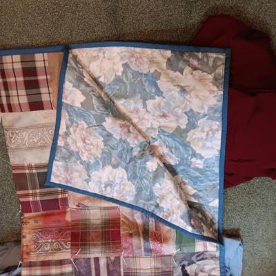 FULL/QUEEN DOWN DUVET, DUVET COVER, SHEET SET AND HANDMADE PATCHWORK THROW