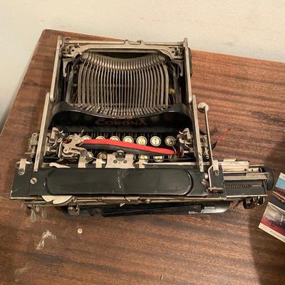 Antique Corona manual typewriter
