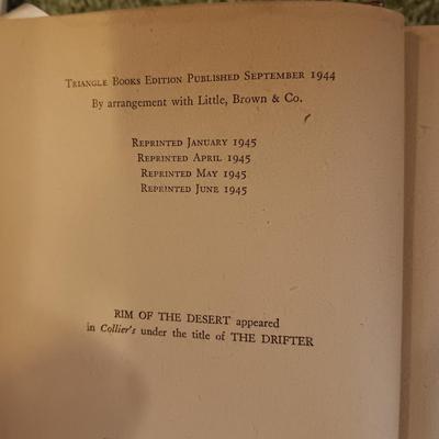 1950 THE WALTON BOYS, 1946 GENE AUTRY & RIM OF THE DESERT 1945 BOOKS