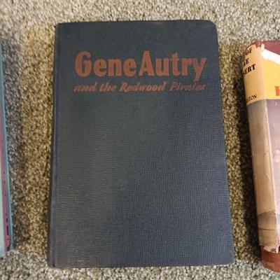 1950 THE WALTON BOYS, 1946 GENE AUTRY & RIM OF THE DESERT 1945 BOOKS