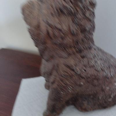 Heavy Terrier Design Lawn Decor- Approx 9 1/2" Tall