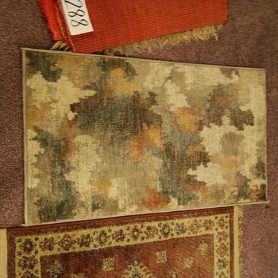 3 THROW RUGS