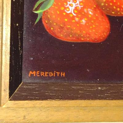 Collection of Framed Kitchen Art- Some Hand Painted by Local Artist
