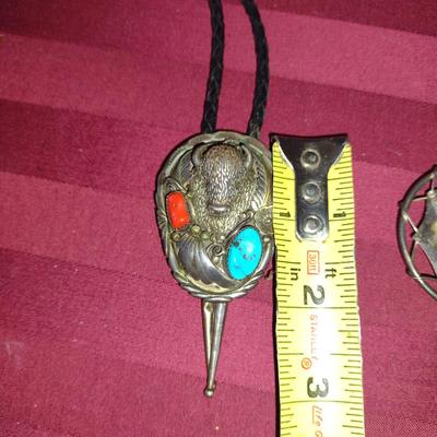Collection of Bolo Ties- Two are Sterling Silver
