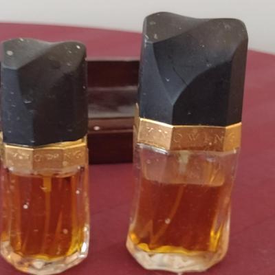 Collection of Women's Cologne with Wooden Dresser Tray- Assorted Makers