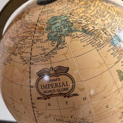 Vintage Cram’s Imperial World Globe