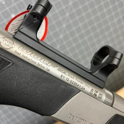 CVA Wolf V2 50 Cal - 24" Barrel - Black / Stainless