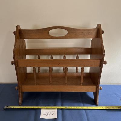 Vintage Magazine Rack
