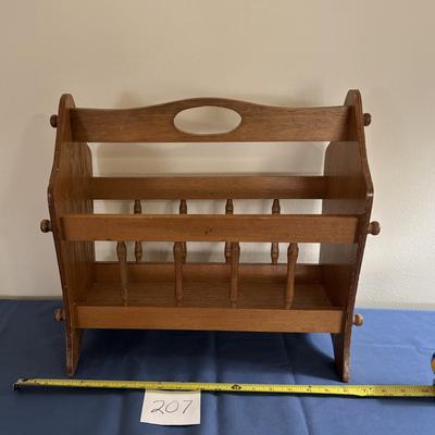 Vintage Magazine Rack