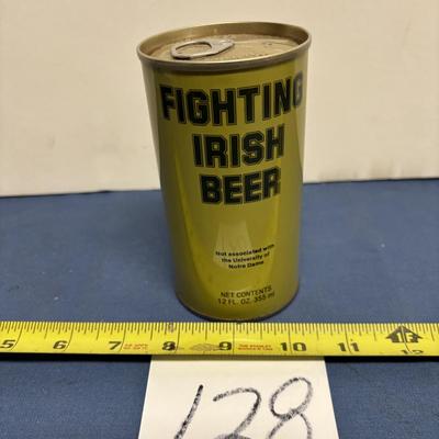 Vintage Fighting Irish Beer Can