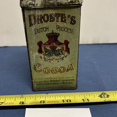 Vintage Cocoa Tin