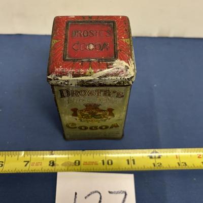 Vintage Cocoa Tin