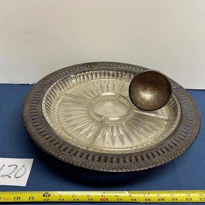 Vintage Rodger’s Lazy Susan serving Tray
