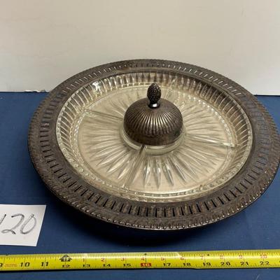Vintage Rodger’s Lazy Susan serving Tray