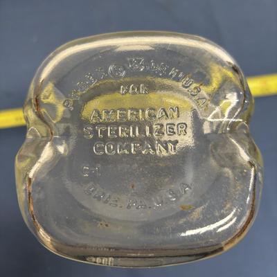 Vintage Pyrex American Square-Pak Flask