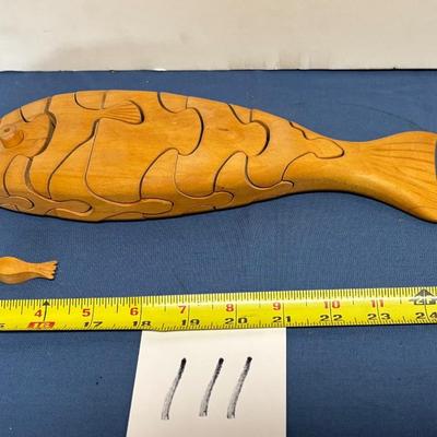 Wooden Fish Puzzle