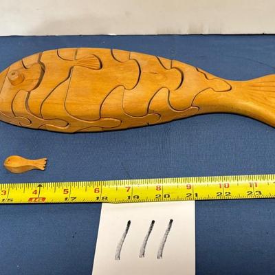 Wooden Fish Puzzle