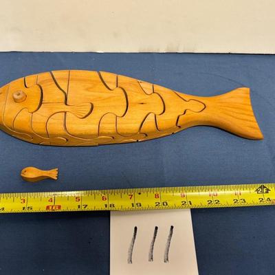 Wooden Fish Puzzle