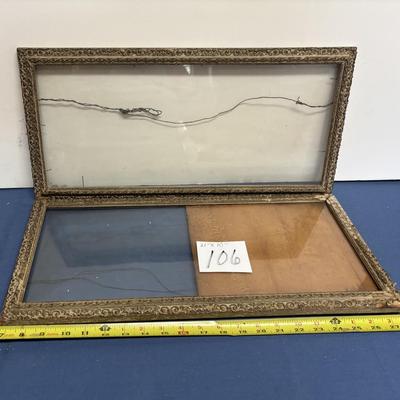 2 Vintage Picture Frames