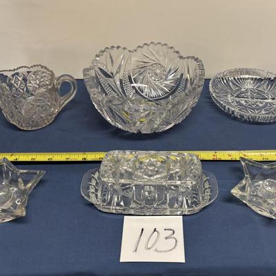Vintage Glass Lot