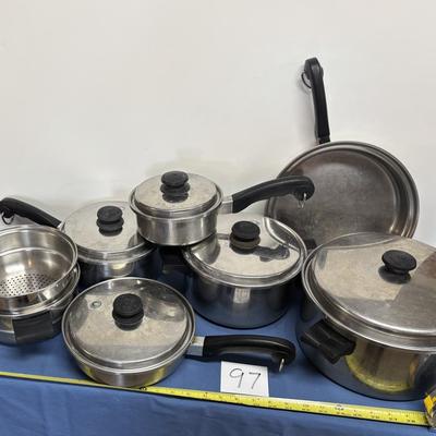 Vintage Saladmaster Pan Set