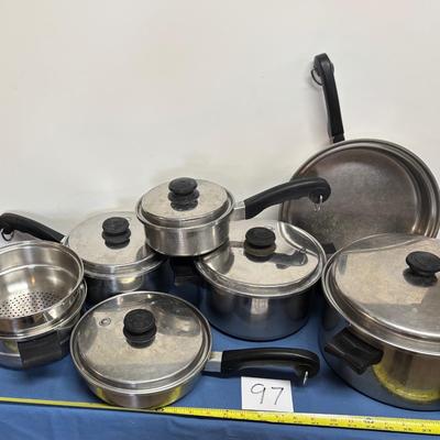 Vintage Saladmaster Pan Set
