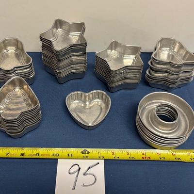 Vintage Aluminum Jello Molds