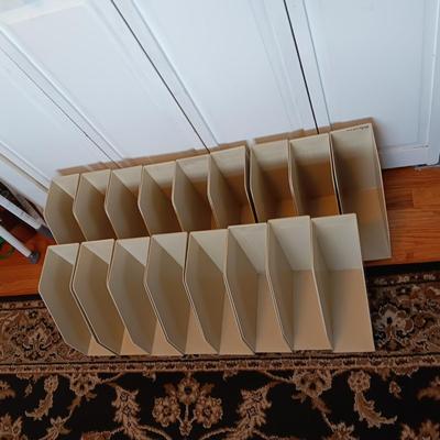 17 PLASTIC MAGAZINE HOLDERS