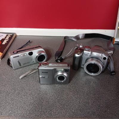 CANON PC 1130, SONY DSC-P52 & KODAK DIGITAL CAMERAS
